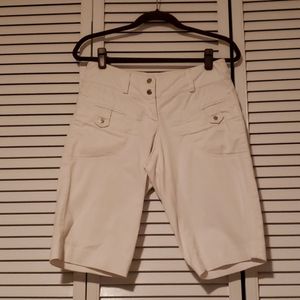 Michael Kors White Bermudas